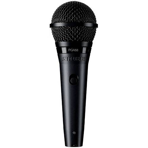 Микрофон Shure PGA58-QTR-E, черный